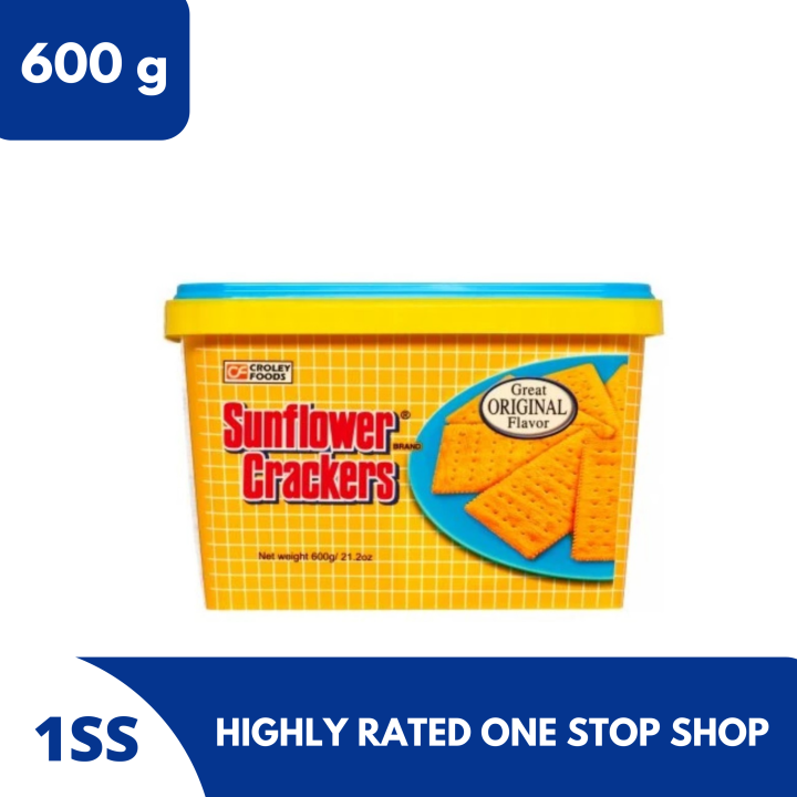 Sunflower Crackers Original Flavor, 600g Lazada PH