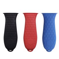 Non-Slip Silicone Handle Holder Cookware Parts Potholder Cast Iron Skillet Grip Sleeve Cover Pots Pans Handle Parts Pots Pans