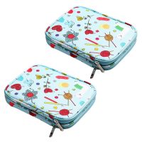 2X Empty Knitting Needles Case Travel Storage Organizer Storage Bag