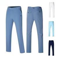 The new golf mens trousers is prevented bask in quick-drying pants wash and wear high-grade trousers of straight mens golf trousers male bottoms