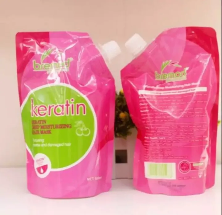 Bremod Keratin 500ml (Deep Moisturizing Hair Mask) Lazada PH