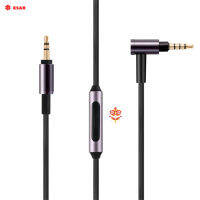 Aux 3.5มิลลิเมตรหูฟังเสียงส่วนต่อขยายสายเคเบิ้ลพร้อมไมโครโฟนเข้ากันได้สำหรับ WH-1000XM3 XM2 XM4/H900N H800