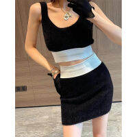 22FW Fashion nd Luxury Design Mohair Knit Tank Top Comfortable Soft Elegant Hot y WANG Suit High Quality Free Shipping