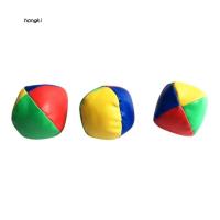 【HKM1】3Pcs Juggling Balls Classic Bag Juggle Magic Circus Beginner Children Toy Gift