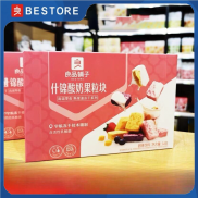 BESTORE Sữa chua các loại miếng trái cây 54g đồ ăn nhẹ màu đỏ tươi đông