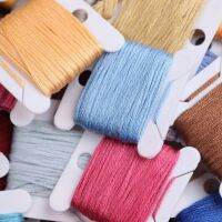 210 pieces of plastic embroidery thread axis shaft sewing thread board card cross stitch thread accessories