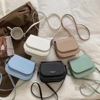【Ready Stock】 ◊┇♞ C23 【Ready Stock Malaysia】Sling bag Women handbag PU Leather Saddle Shoulder Bag Vintage Solid Color Flap