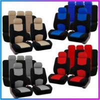 【 FREESHIPPING 】94 2 pcs Set Universal Car Seat Cover 9pcs Set Full Seat Covers Front Rear