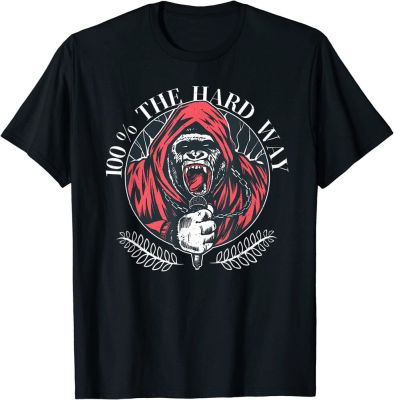 100% The Hard Way Hardcore Terror Gorilla Worldwide T-Shirt