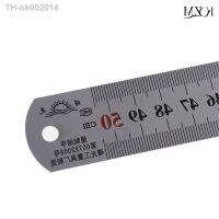 № New 50cm 20inch Stainless Steel Metal Straight Ruler Precision Double Sided Rulers Wholesale