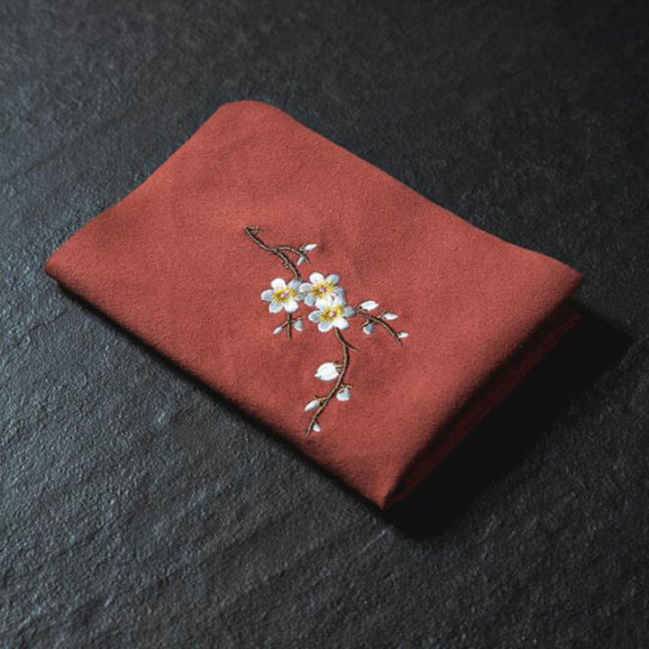 5pcs-vintage-embroidered-tea-napkins-cloth-plum-flower-pattern-bowl-teapot-cleaning-towel-desktop-tea-ceremony-accessory