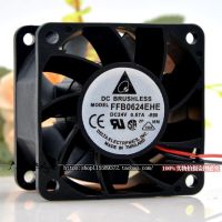 Delta FFB0624EHE 24V 0.57A 6CM three-wire speed measurement 6038 6CM double ball fan