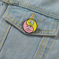 Pinhabit เข็มกลัดติดปกเสื้อรูปฟองน้ำ