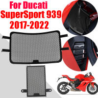 สำหรับ Ducati Supersport 939 Super Sport SuperSport939 2017-2022หม้อน้ำรถจักรยานยนต์ Guard Grille Grill Cover Protector อุปกรณ์เสริม