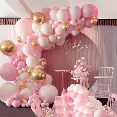 hotx【DT】 Garland Arch Birthday Decoration Foil  Baby Shower Globos Wedding Supplies