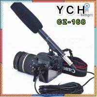 YCH 14.37 Camera กล้องวิดีโอไมโครโฟน shotgun Uni - Directional MIC สำหรับ Nikon Canon(YCH รุ่น CZ-168 เเพ็ค1ตัว) ยอดขายดีอันดับหนึ่ง