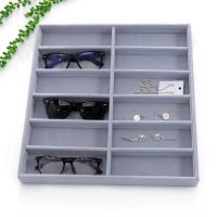 6/12 Grid Sunglasses Storage Box Organizer Glasses Display Tray Case Stand Holder Eyewear Eyeglasses Box Jewelry Organizer