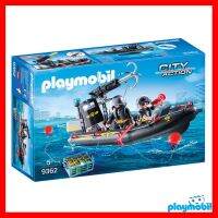 สินค้าขายดี!!! Playmobil 9362 City Action SWAT Boat Figure เพลย์โมบิล ซิตี้แอคชั่น SWAT เรือจู่โจม PM-9362 #ของเล่น โมเดล ทะเล ของเล่น ของขวัญ ของสะสม รถ หุ่นยนต์ ตุ๊กตา สวนน้ำ สระน้ำ ฟิกเกอร์ Model