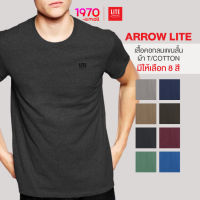 COD  ☝ARROW LITE T-SHIRT คอกลมแขนสั้น ผ้า TC✼