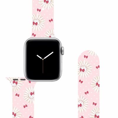 ✾ 【Apple Watch Strap】 Soft Silicone Strap for iWatch Series 6/se/5/4/3/2/1 Cartoon Watch Band for 38mm 40mm 42mm 44mm design