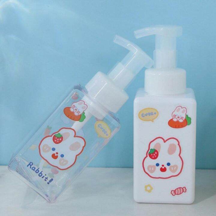 ฟรีสติ๊กเกอร์-ขวดปั๊ม-ขวดเติม-ขวดเปล่า-ใส่สบู่เหลว-ครีมอาบน้ำ-ได้-ผลิตฟองโฟมได้