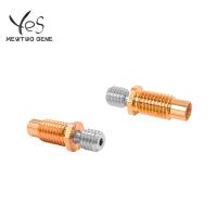 All Metal E3D V6 Throat Heat Break Titanium Alloy Copper 3D Printer Nozzle Throat For 1.75mm E3D V6 HOTEND Heater Block