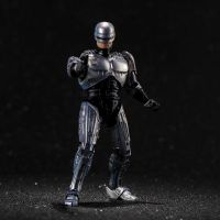 ของเล่น Hiya ROBOCOP: ROBOCOP เครื่องชั่ง1:18ขนาดเล็กตุ๊กตาขยับแขนขาได้4นิ้ว