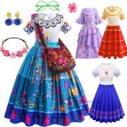 Isabela Charm Costumes Girls Mirabel Madrigal Costume Children Dolores