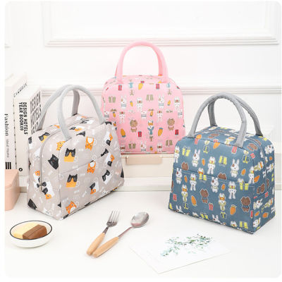 Lunch Bag For Food Cooler Lunch Box Picnic Lunch Bag Insulated Lunch Bag Canvas Lunch Bag Portable Lunch Bag