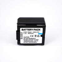 PANASONIC Digital Camcorder Battery VBG070 (Black)