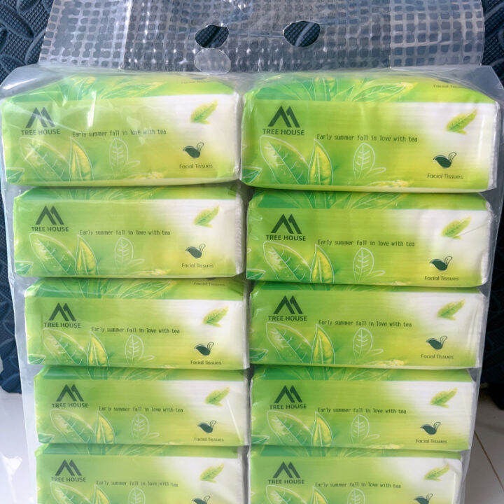 Paper 10 packs towel tissue face towel threelayer soft facial paper