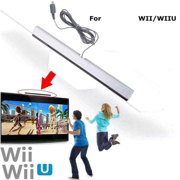 For Wii / Wii U Console Wired Sensor Bar, Infrared IR Signal Ray Sensor Bar,Replacement Infrared