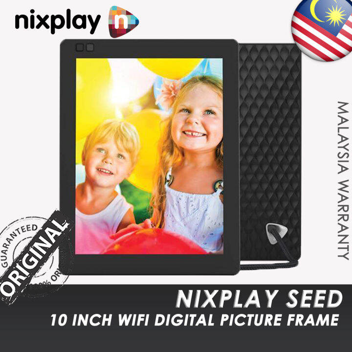 Nixplay Seed 10 inch WiFi Digital Picture Frame Lazada