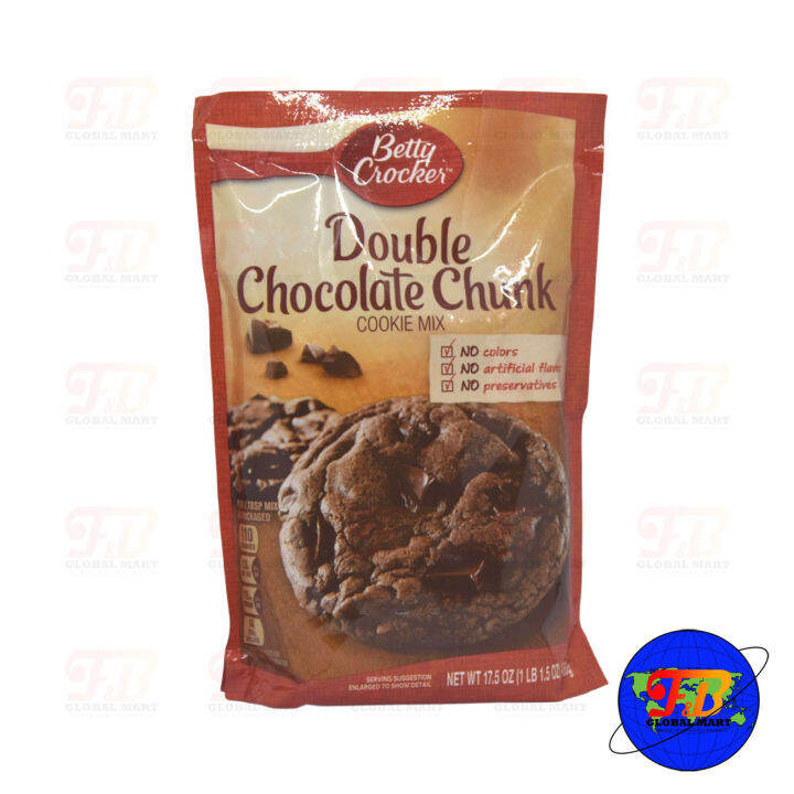 Betty Crocker™ Double Chocolate Chunk Cookie Mix 496g Lazada Ph 8408