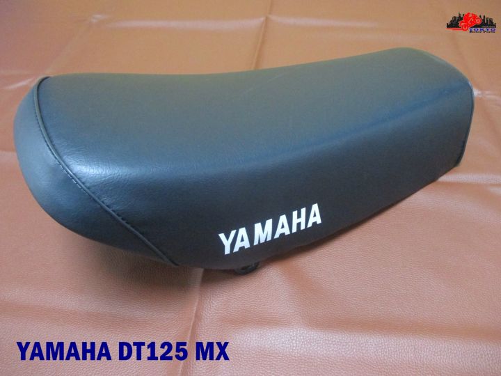 yamaha-dt125-mono-double-seat-black-with-screen-เบาะ-เบาะรถมอเตอร์ไซค์-สินค้าคุณภาพดี