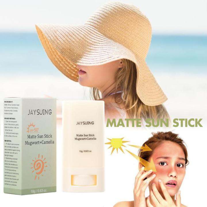 Matte Sunscreen Stick Ultraviolet Rays Isolation Refreshing Sunscreen ...