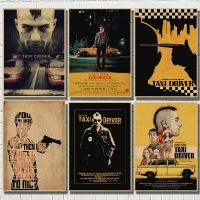 【cw】 Taxi Driver Movie Poster Antique Print PaintingPaperRoom BedroomWall Sticker 【hot】