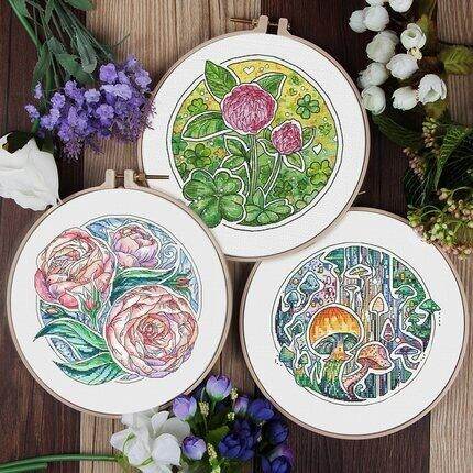 1-5-homefun-cross-stitch-kit-package-flowers-needlework-counted-cross-stitching-kits-new-style-counted-cross-stich-painting-needlework