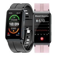 New Blood Glucose Sugar Smart Band Watch ECG HRV Body Temperature Health Smartwatch Heart-Rate IP67 Waterproof Fitness Smart Bracelet