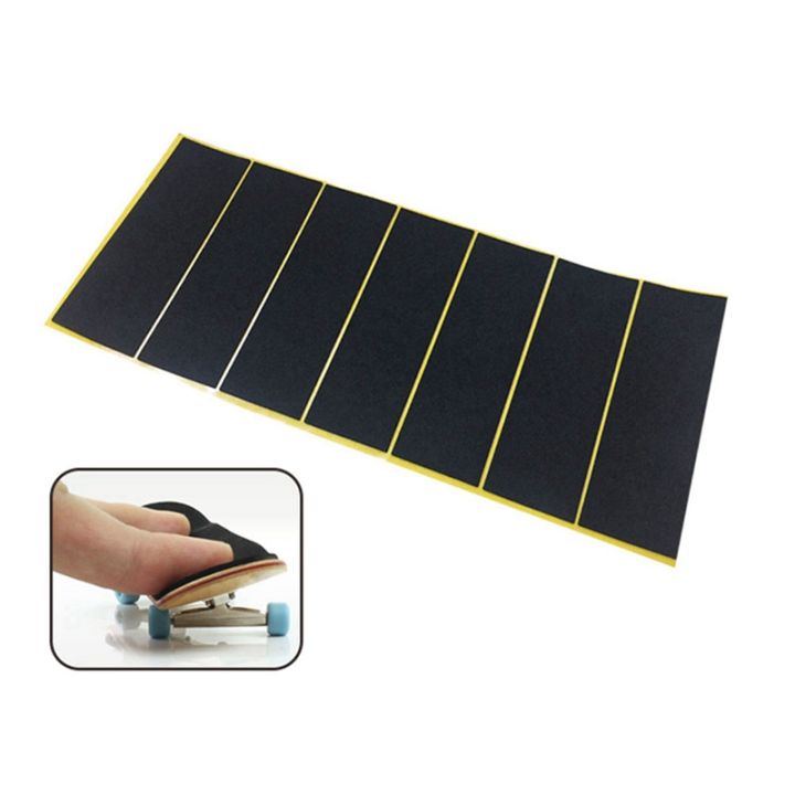 100pcs-lot-black-fingerboard-deck-uncut-tape-stickers-black-foam-grip-tape-stickers-38mmx110mm