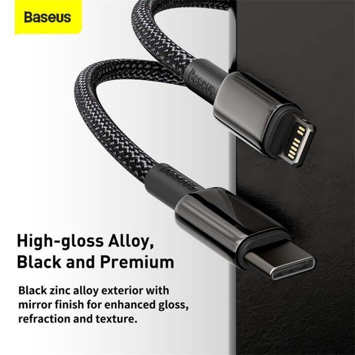 baseus-สายชาร์จ-pd-usb-c-20-วัตต์-18-วัตต์-สำหรับ-i13-i11-i8-xr