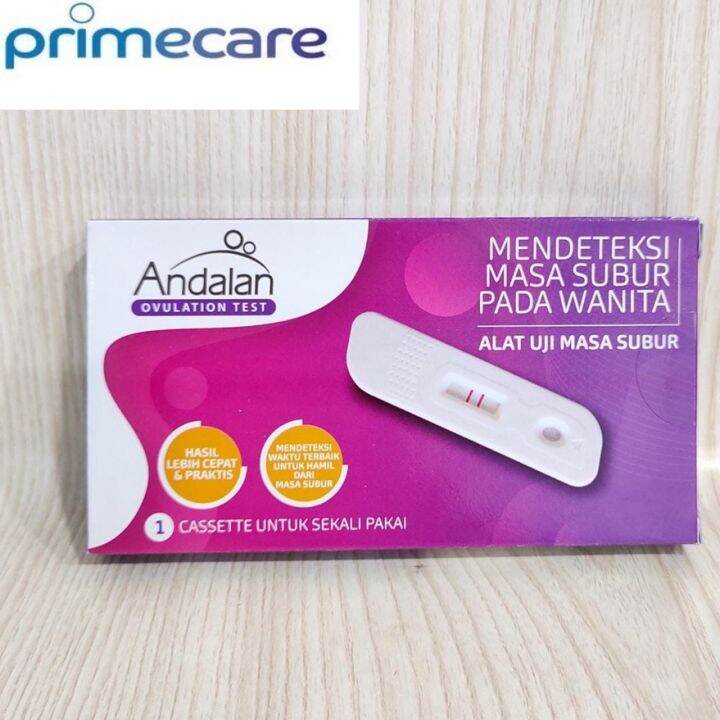 Andalan Ovulation Test Alat Uji Masa Kesuburan Wanita Lazada Indonesia