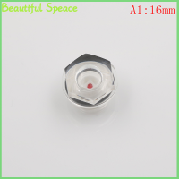 Beautiful 16มม.-60มม.DIA MALE Thread Air Compressor Oil Level Liquid Sight Glass