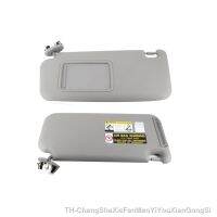 【hot】❁✷  1Pair Gray Sunvisor Cover 74320-42501-A1 74320-42501-B2 for RAV4 2005-2013 Car Sunshade Makeup Mirror 7432042501