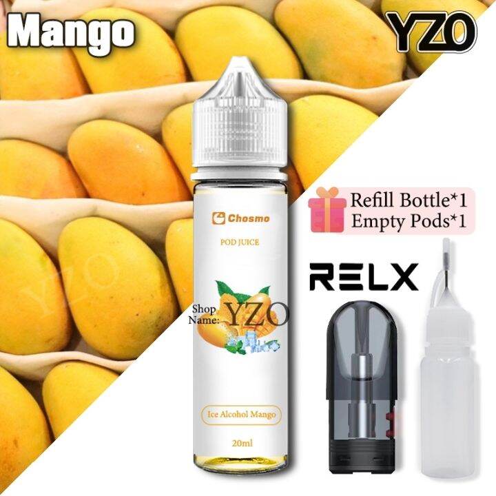 [Buy 1 Take 1]Original Chosmo Juice Relx Juices Flavor 20ml Pod Juice