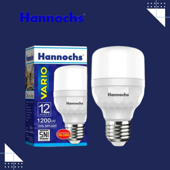 Hannochs Lampu Led Vario 12w 12 Watt Lazada Indonesia