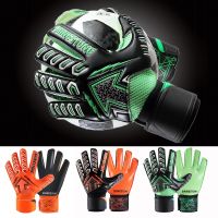 【CW】 SHINESTONE Non slip 4mm Adult Soccer Goalkeeper Gloves Protection Football Goalie