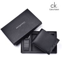 [COD]Ready Stock Gift CK Wallet Men Short Horizontal Leather Student Men S Birthday