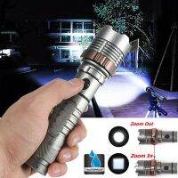 2 Pcs High Power 990000 Lumens Zoom LED Flashlight Rechargeable Super Bright TorchTH