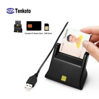 ☒❒ Lector de tarjetas SIM escritor de contacto inteligente ISO7816 SDK USB EMV Chip IC lector de tarjetas inteligentes/escritor